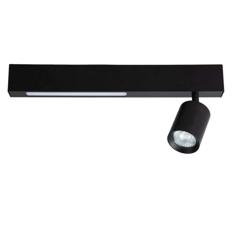 Lampa sufitowa Milagro Magnet Led 9w gu10 czarny 1 szt.