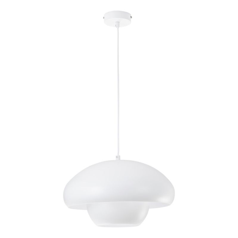 Lampa wisząca LightLogic LL OCCAL E27 W 66462 biała do LED regulacja wysokości zwis 1 szt.