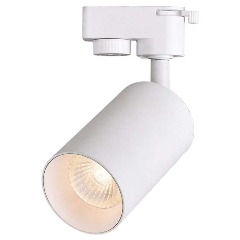 Lampa reflektor na szynoprzewód Edo Malga T White GU10 biały, system szynowy EDO777407 1 szt.