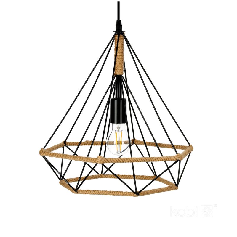 Lampa wisząca Boho Kobi Vienna 1xE27 1szt.