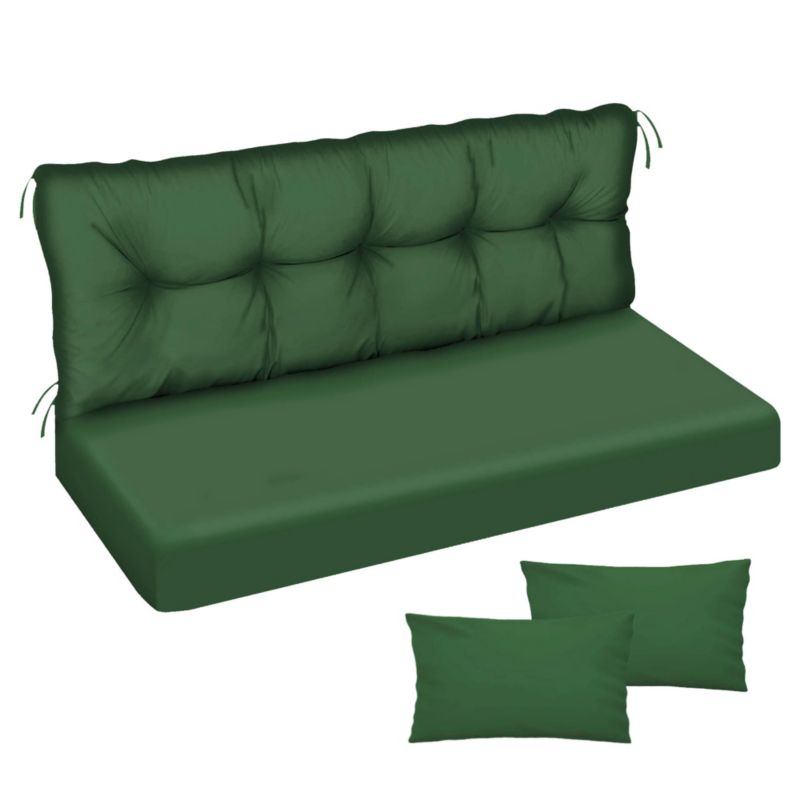 Poduszka materac na huśtawkę Classic FEROCITY Zielony 185x50x50 1 szt.
