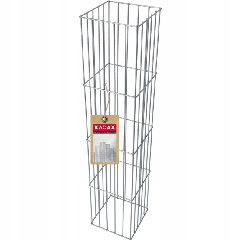 Pergola KADAX Ogrodowa Słup Donica Gabionowa Gabion Podpora Dla Roślin 120cm 1 szt.