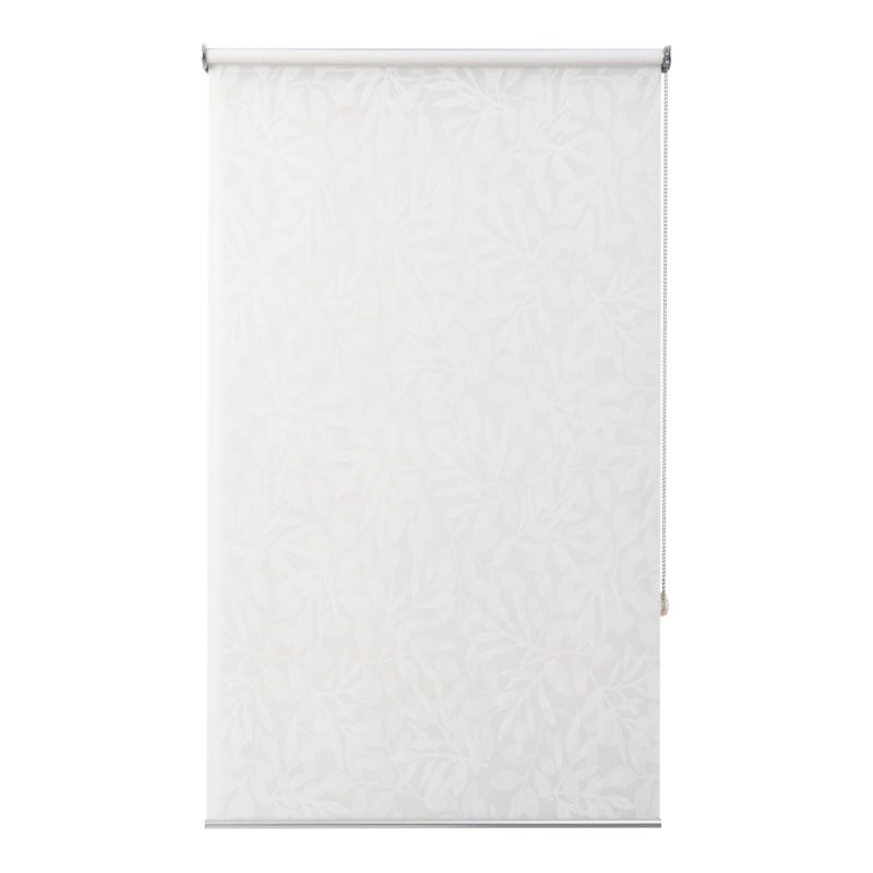 Roleta GoodHome Flasor KWIATY 87,3 x 160 biała