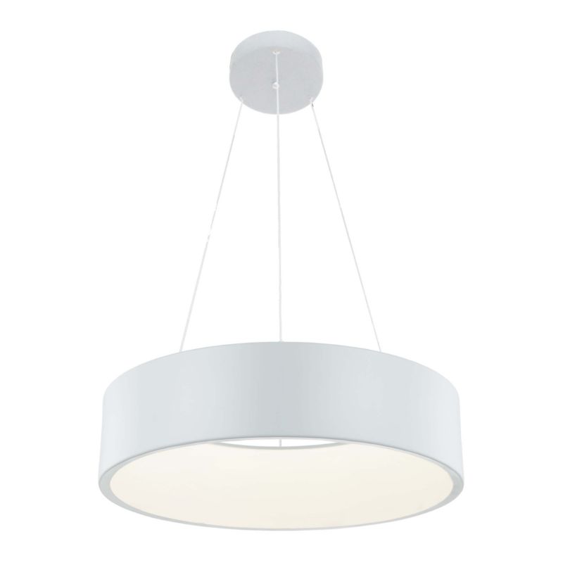 Lampa wisząca Light Prestige Malaga biała LED 3000K 1 szt.