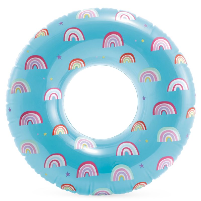 Koło dmuchane Intex plażowe do pływania 59259-03 tęcza 81 cm 1szt.