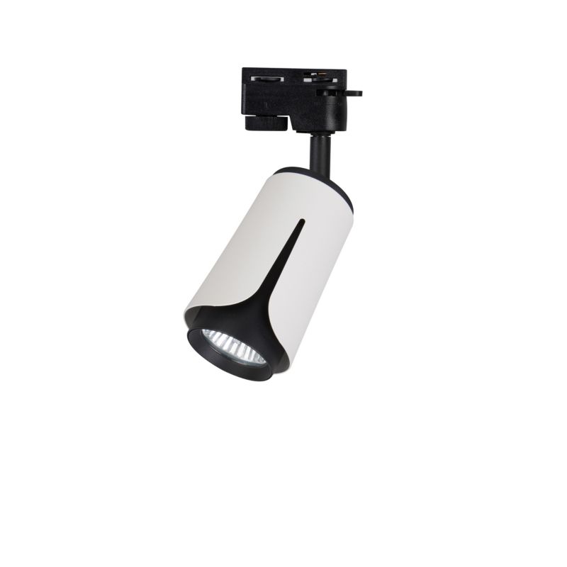Reflektor LED XUDO GU10 Szyna 1-faza Biało-Czarny 1 szt.