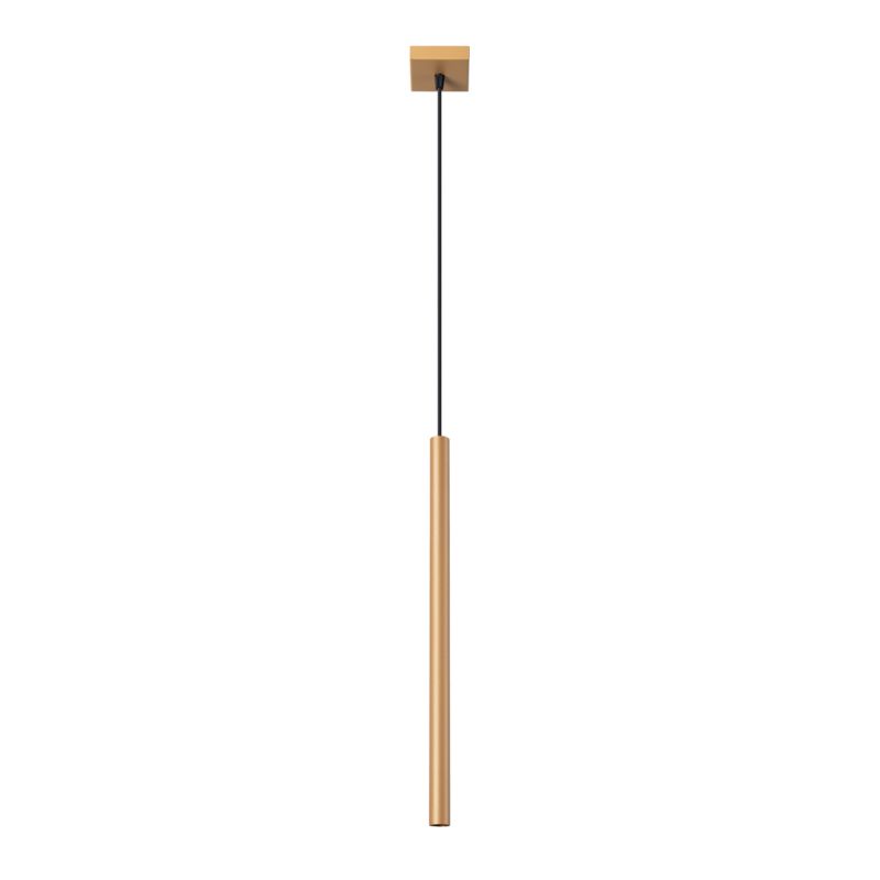 Lampa wisząca Sollux Lighting PASTELO 1 złota 1 szt.