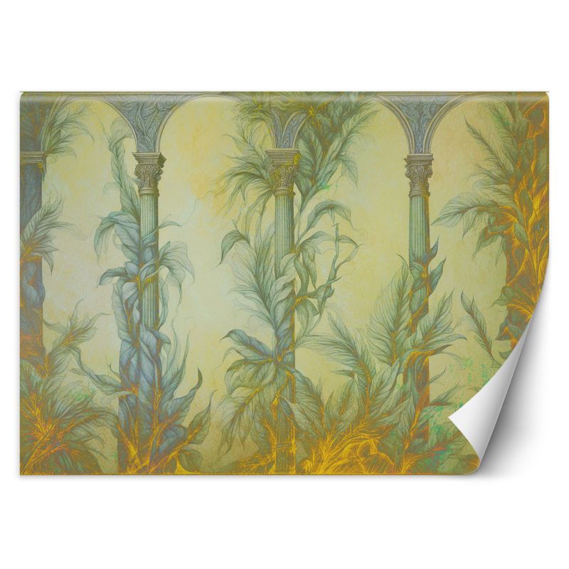 Fototapeta Feeby Kolumny i liście boho 150x105 1 szt