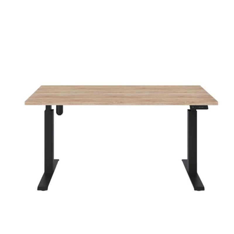 Biurko elektryczne KOLM prostokątny 138 x 68 cm Dąb Sonoma 1szt.