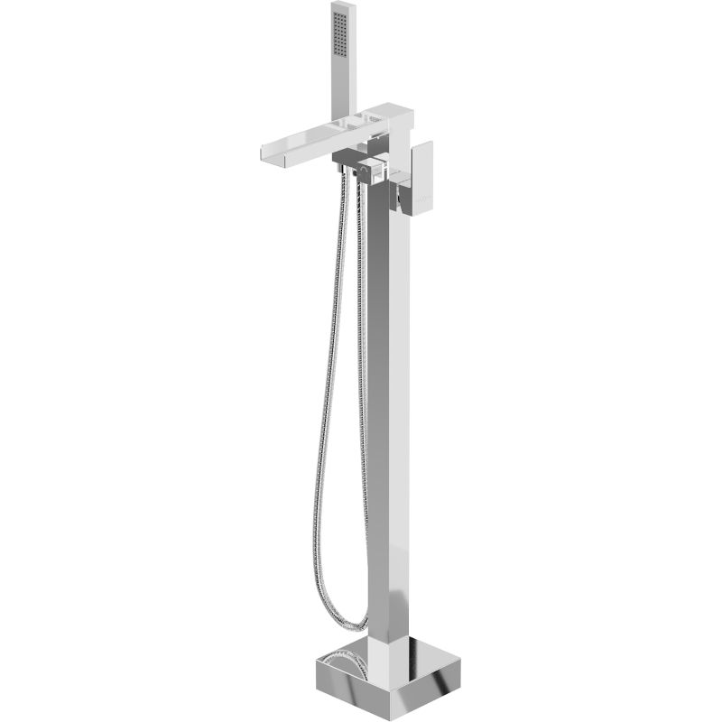 Bateria wannowa wolnostojąca Mexen Algar chrom 102 cm 1 szt.