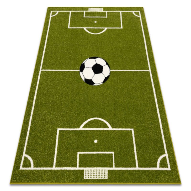 Dywan dla dzieci Boisko RugsX 80x150 cm zieleń TM012 1 szt.
