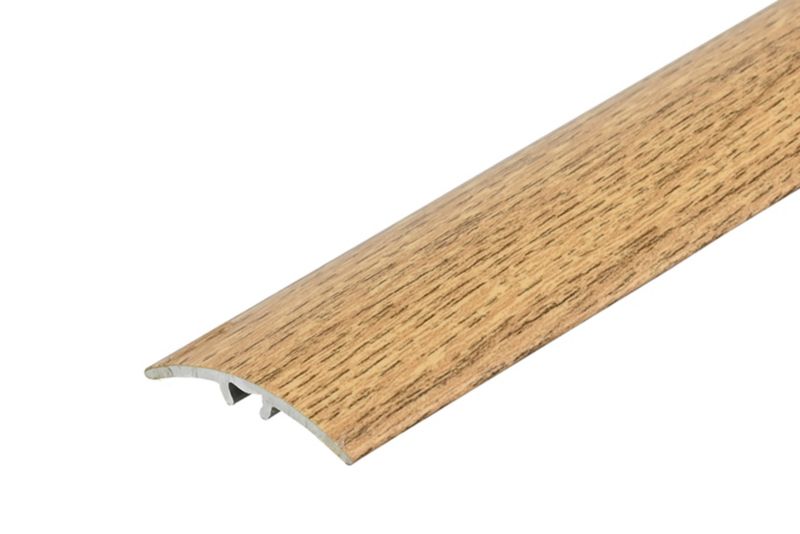 Profil aluminiowy wyrównujący Cezar 30 x 1860 mm aluminiowy dąb naturalny 1 szt.