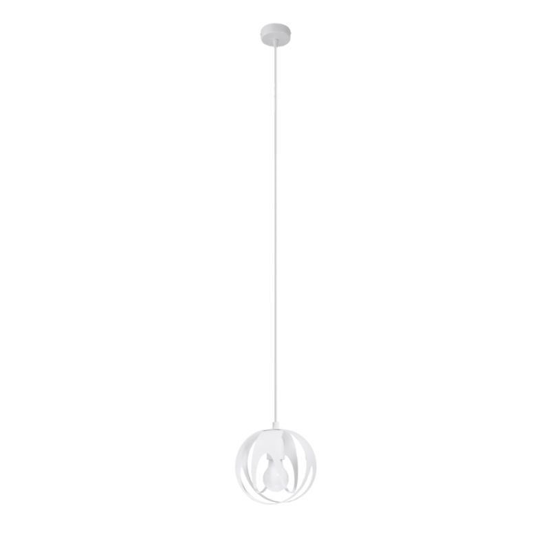 Lampa wisząca Sollux Lighting TULOS 1 biała 1 szt.