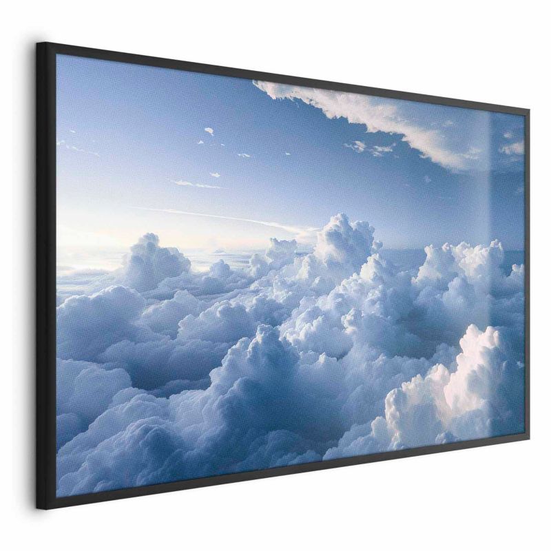 Plakat Artgeist Podniebne pejzaże 42x29,7 cm z ramą czarną 1 szt
