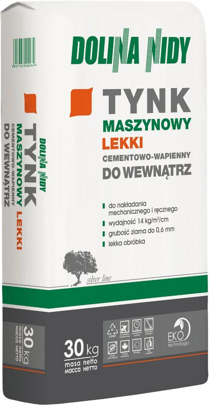 Tynk cementowo-wapienny Dolina Nidy lekki 30kg