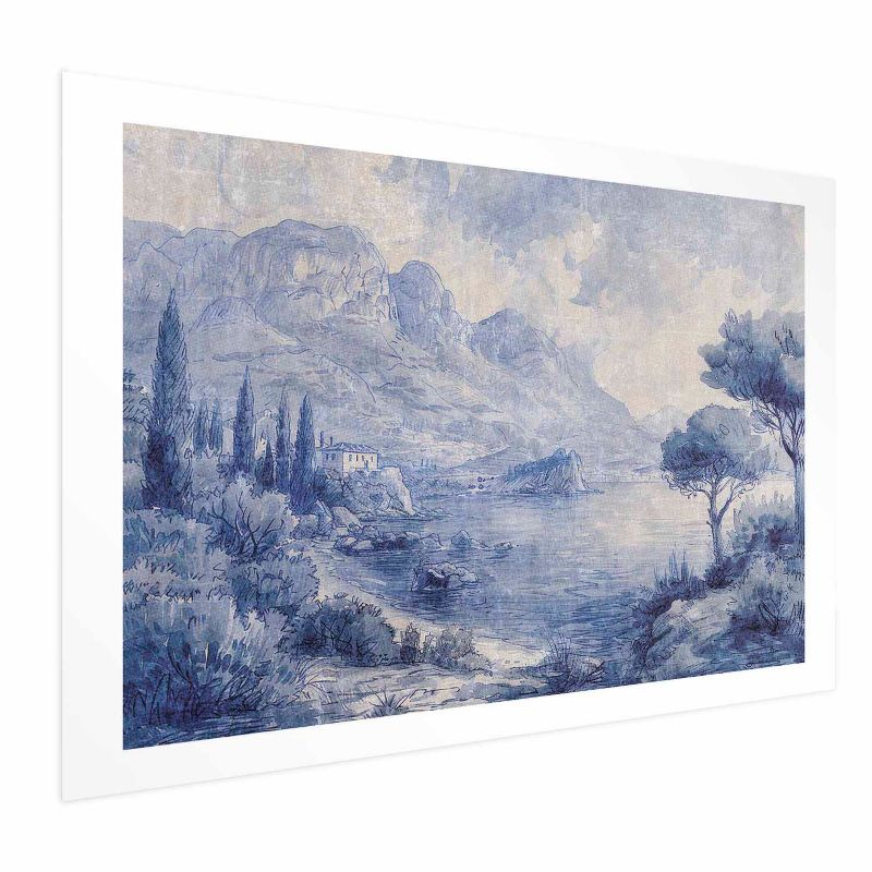 Plakat Artgeist Niebieska zatoka 60x40 cm bez ramy 1 szt