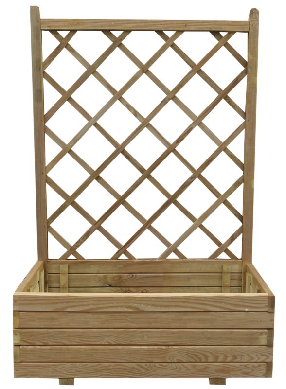 Doniczka z kratką prosta Roma 90x40x135(h) cm z agrowłókniną 1szt.
