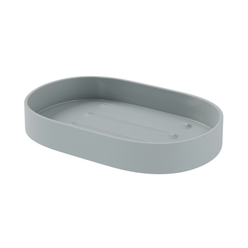 Mydelniczka GoodHome Koros zielono-szara
