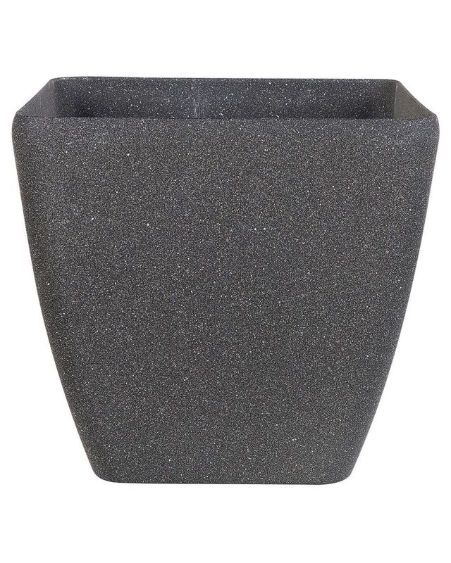 Doniczka 34 x 34 x 34 cm ciemnoszara Zeli 1 szt.