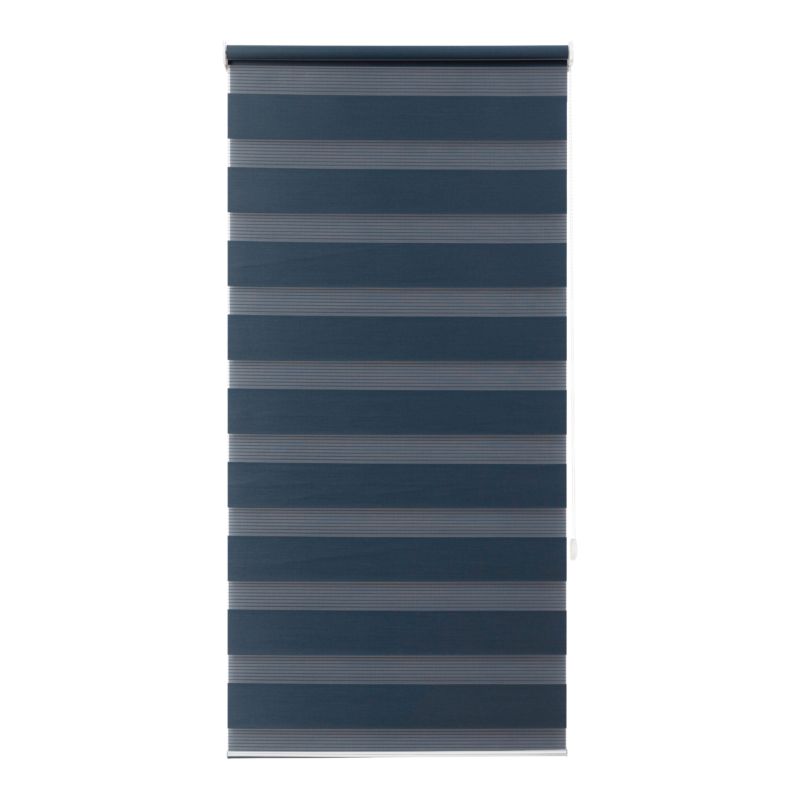 Roleta dzień/noc GoodHome Elin 62,3 x 160 cm granatowy