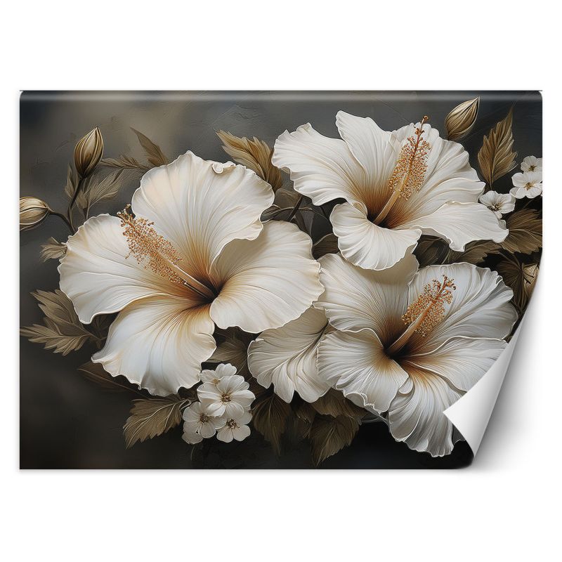 Fototapeta Feeby Biały kwiat Natura 400x280 1 szt