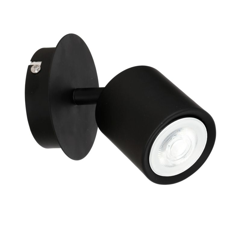 Spot Luminex Demia 1 x GU10 czarny