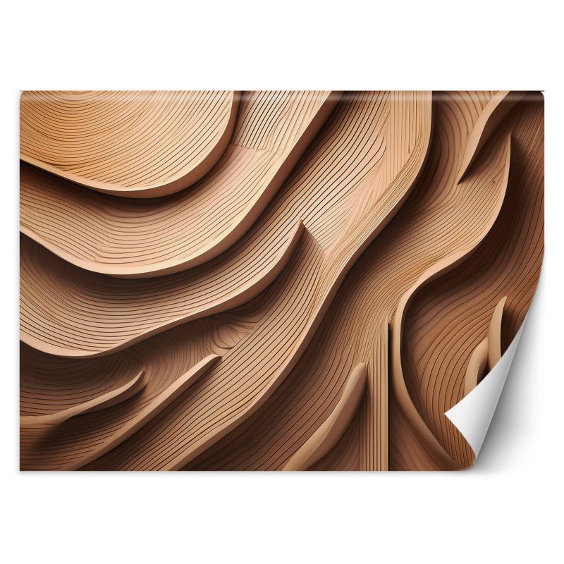 Fototapeta Feeby Drewno abstrakcyjne 3D 450x315 1 szt