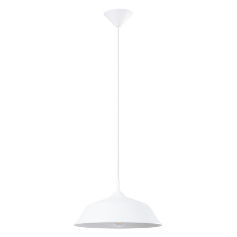 Lampa wisząca Sollux Lighting FRIKA biała 1 szt.
