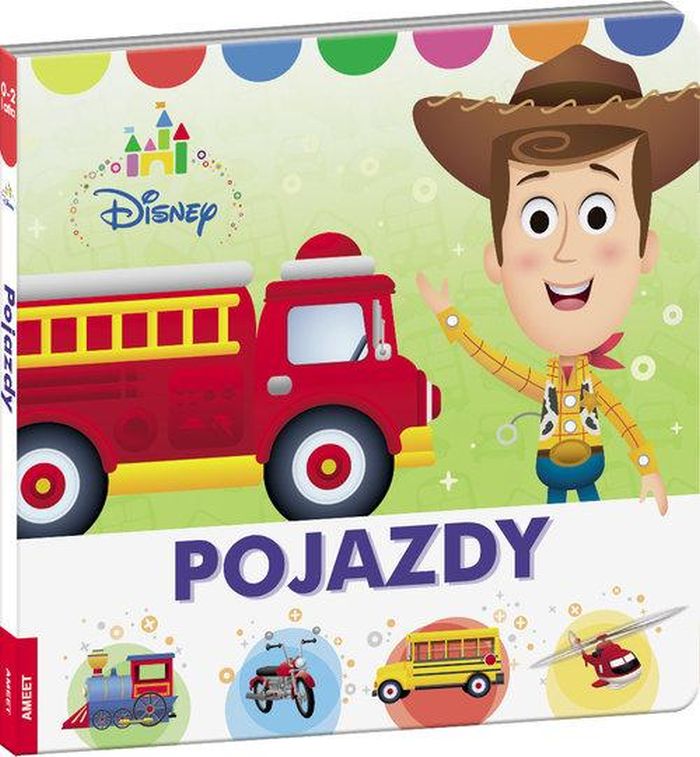 Książeczka Disney Maluch. Pojazdy