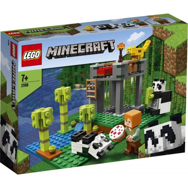 LEGO MINECRAFT ŻŁOBEK DLA PAND