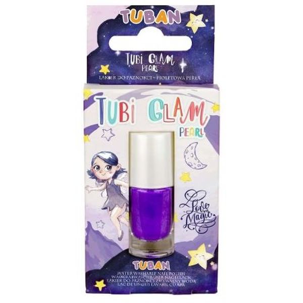Tubi Glam Lakier Pearl Zmywalny Fioletowy 5ml