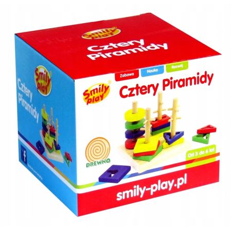CZTERY PIRAMIDY SMILY PLAY AC6611