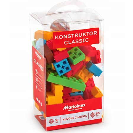 Marioinex Klocki Classic- 55 elementów