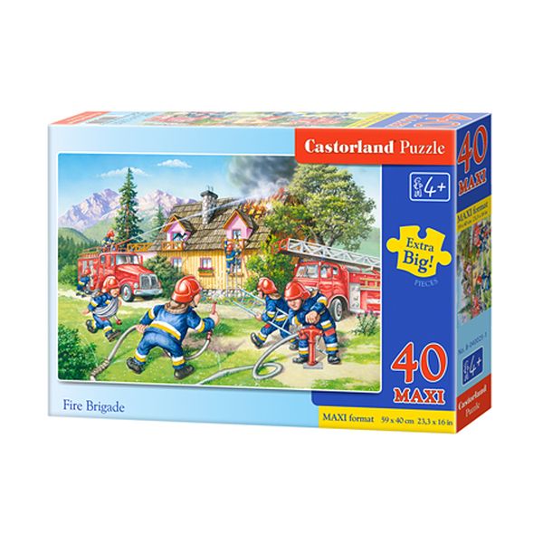 Castorland Puzzle 40 el. Maxi B-040025-1 Fire Brigade
