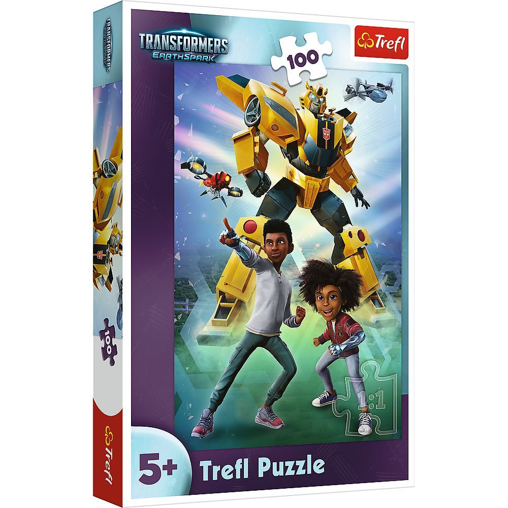 Puzzle 100 el. Drużyna Transformers