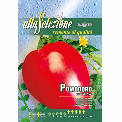 1 szt, Pomidor Cuor di Bue Morami - Nasiona: Ilość w opakowaniu: 1.2 g
