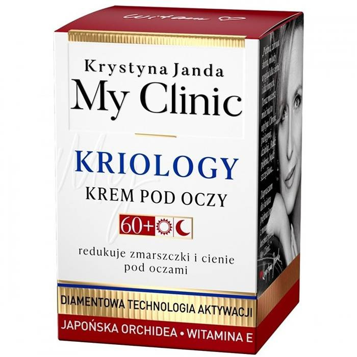 Janda My Clinic Kriology 60+ krem pod oczy