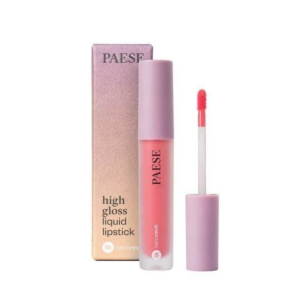 Paese Pomadka w płynie high gloss liquid lipstick 52 Coral Reef