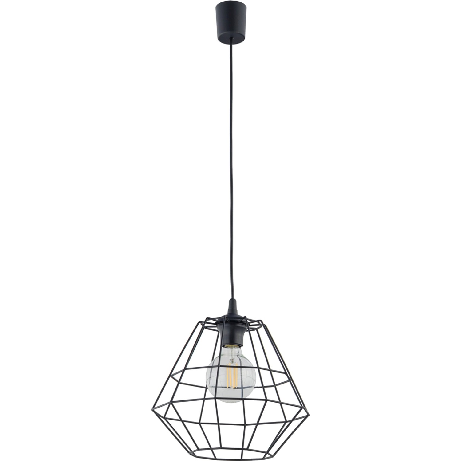 TK Lighting Lampa wisząca DIAMOND NEW szer. 30 cm E27