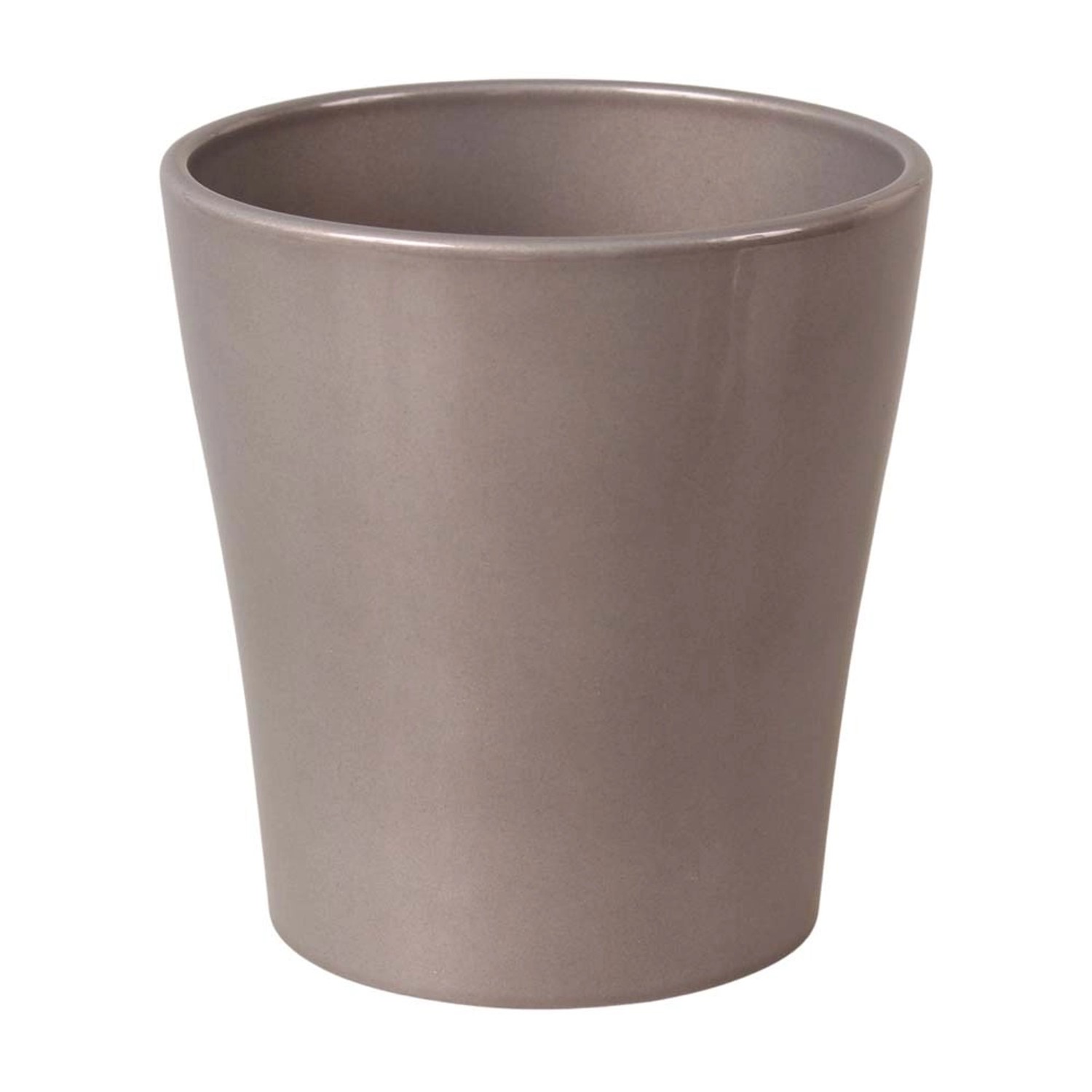 Osłonka Storczyk szary metaliczny - 13 cm