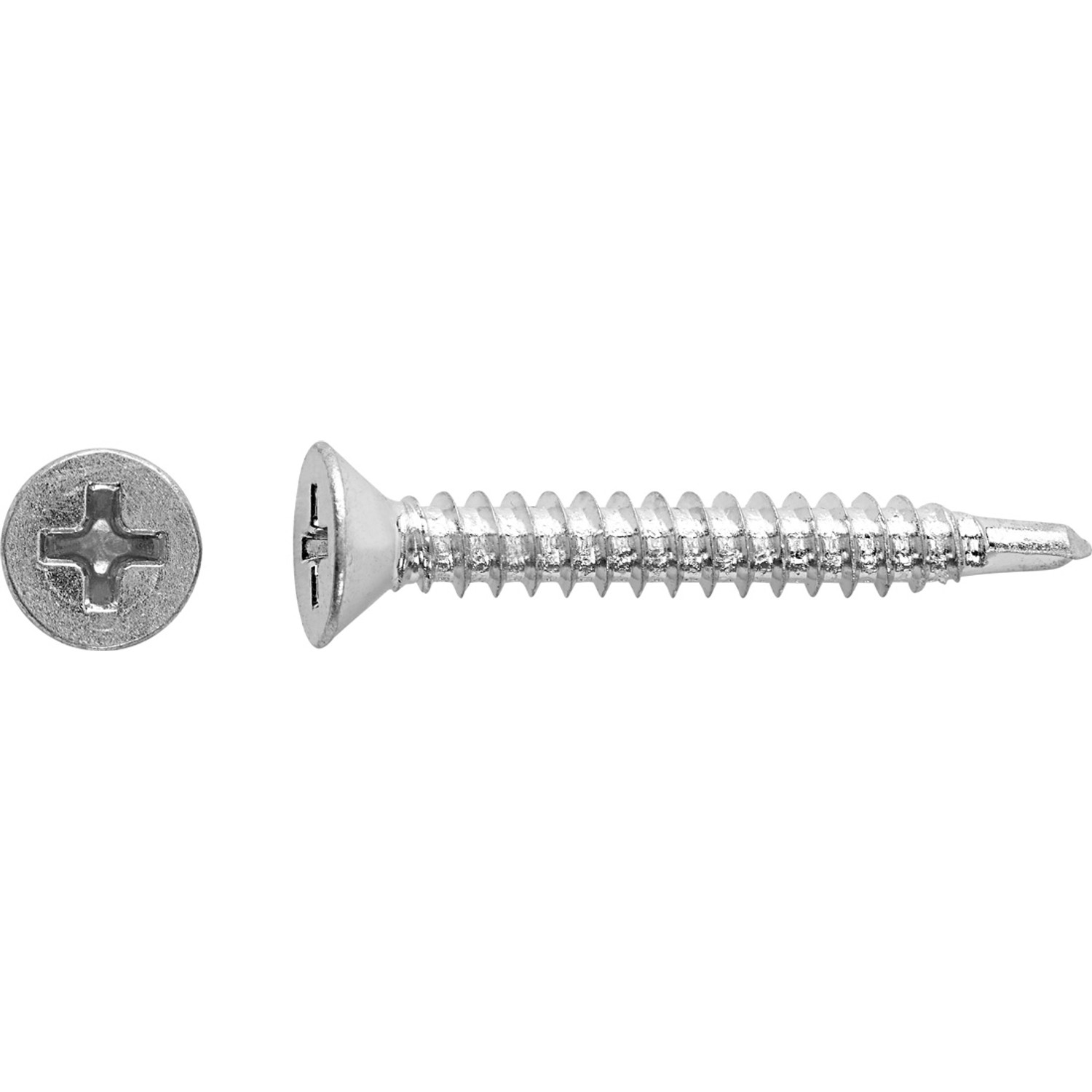 LUX Wkręt samogwintujący PH 4,2 x 22 mm ocynk 40 szt