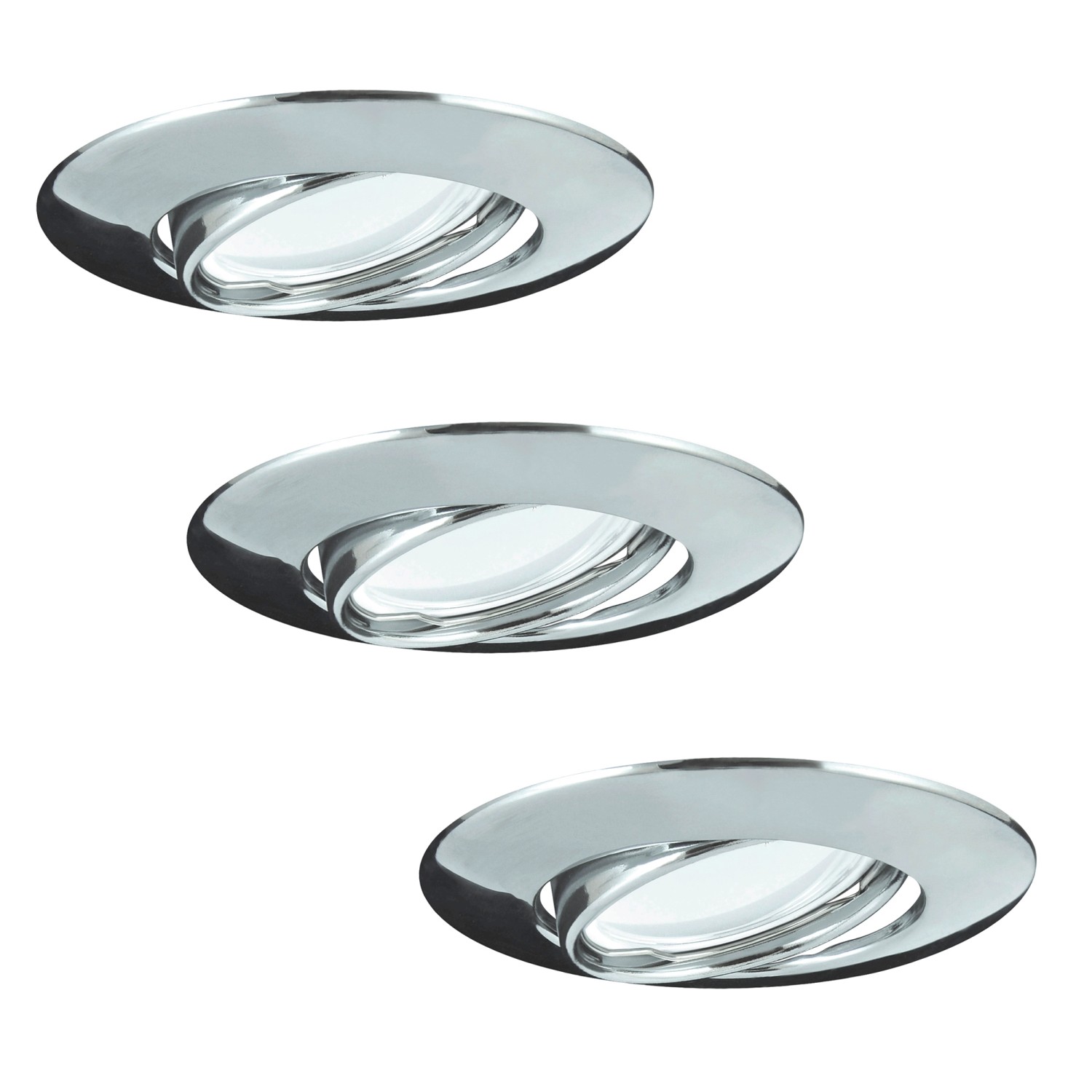 Polux Zestaw oczek ruchomych okrągłych Olin LED 3x3,5 W GU10