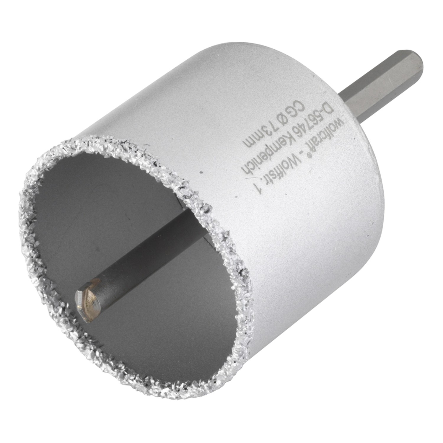 Wolfcraft Otwornica z nasypem z węglików spiekanych 73 mm