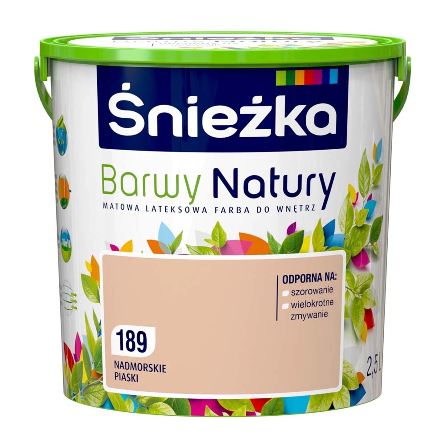 Farba Śnieżka Barwy Natury nadmorskie piaski 2,5 l