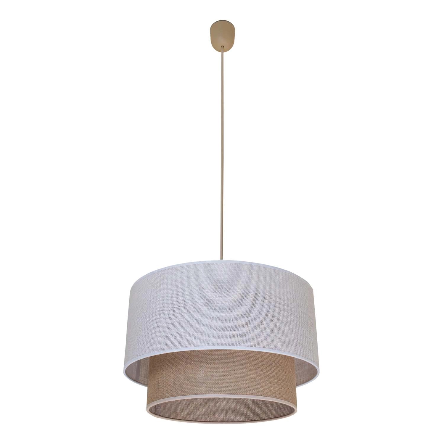 MiLAGRO Lampa wisząca BUENO 1xE27 15W biała