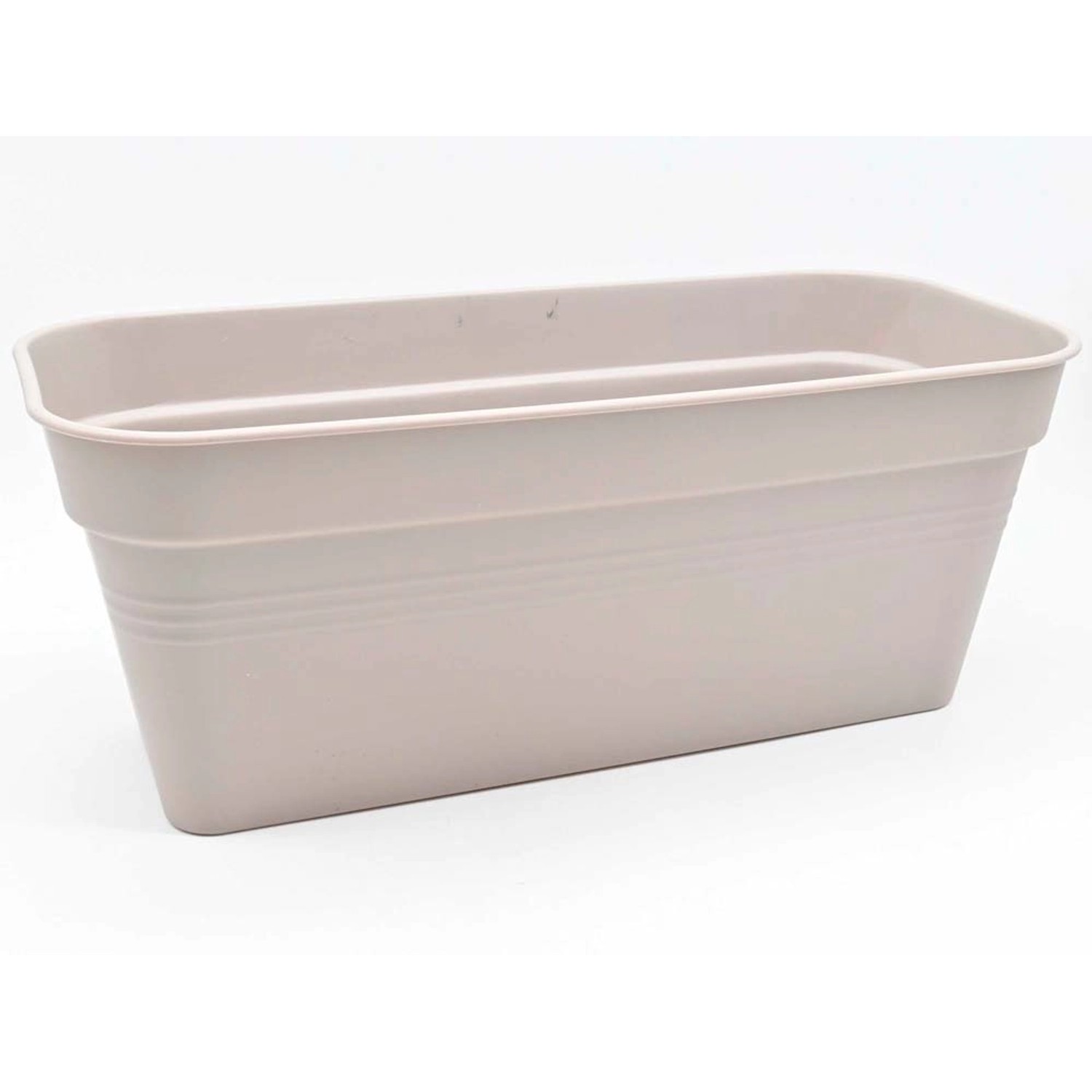 Skrzynka balkonowa Gloria kremowa - 40 x 18 cm