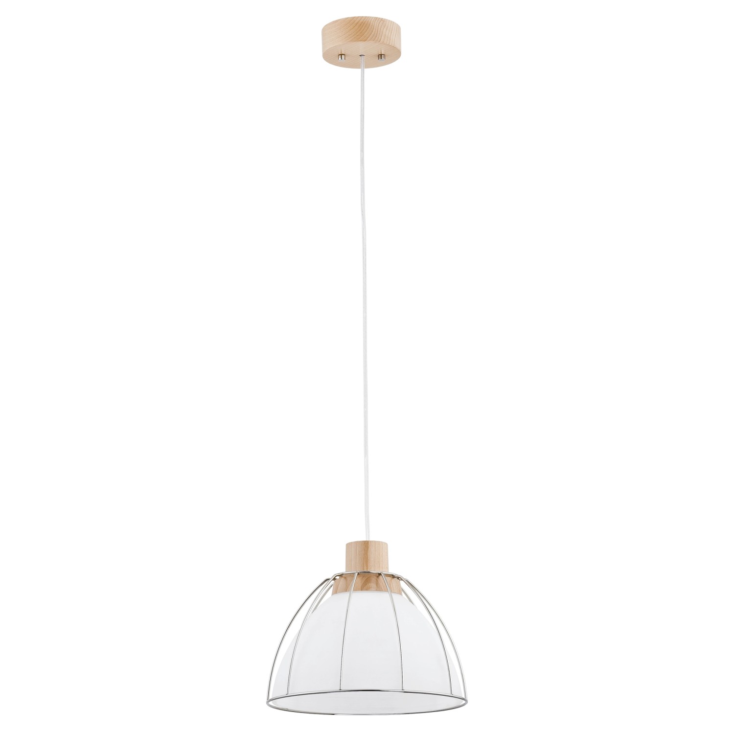 Alfa Lampa wisząca VIVIO biała E27