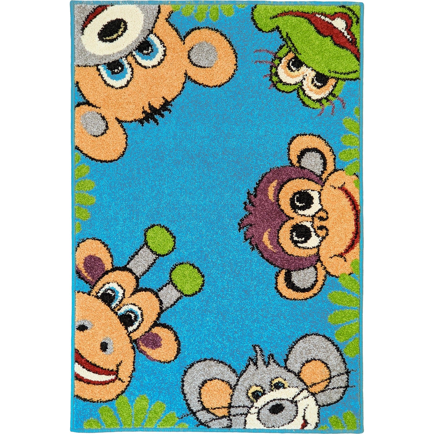 Dywan FUNKY TIG 80 x 120 cm turkus