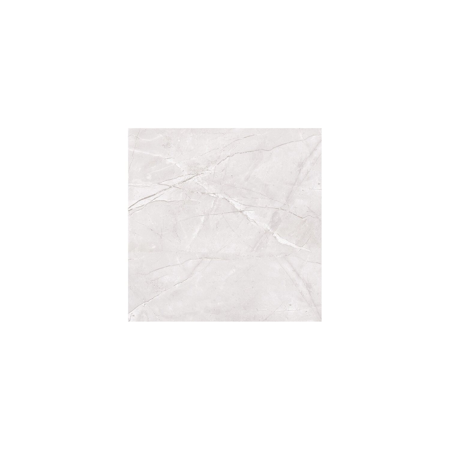 Gres szkliwiony Margaret white 59,8 x 59,8 cm