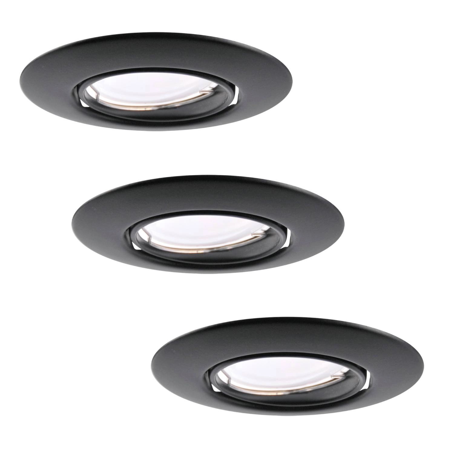 Polux Zestaw oczek ruchomych okrągłych Olin LED 3x3,5 W GU10
